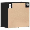 Cipősszekrény polcokkal Musta tammi 52 x 30 x 50.5 cm Faanyag