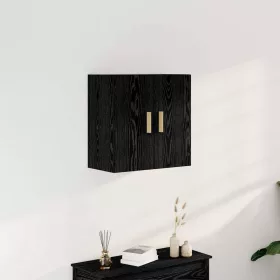Fali Szekrény Musta tammi 60 x 30 x 60 cm Faanyag