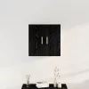 Fali Szekrény Musta tammi 60 x 30 x 60 cm Faanyag