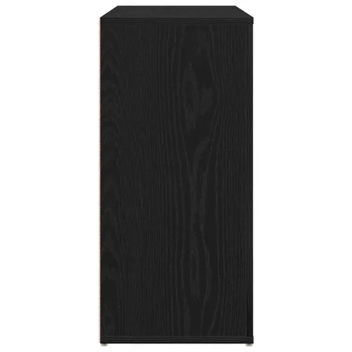 Komód Musta tammi 80 x 33 x 70 cm Faanyag