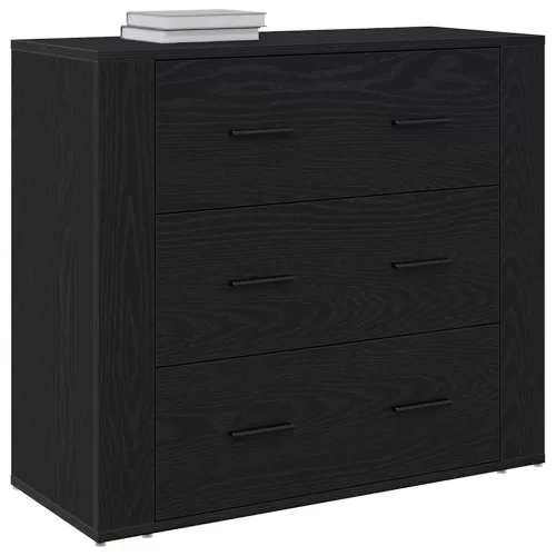 Feketetölgy szekrény Fekete tölgy 80 x 33 x 70 cm Faanyag