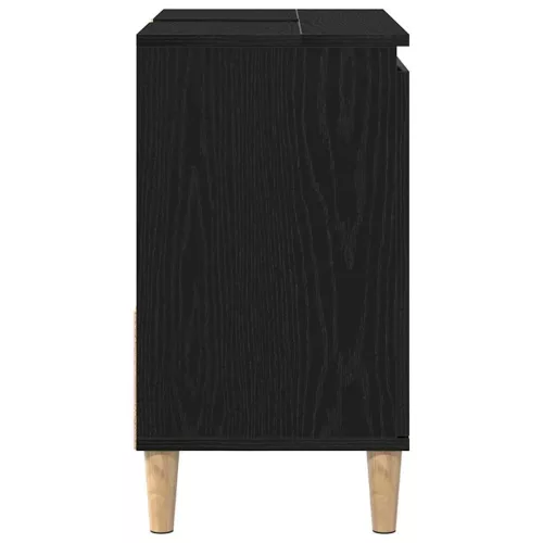 Fürdőszoba Székény fiókkal Musta tammi 65 x 33 x 60 cm Faanyag
