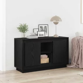 Oldalszekrény Musta tammi 102 x 35 x 60 cm Faanyag