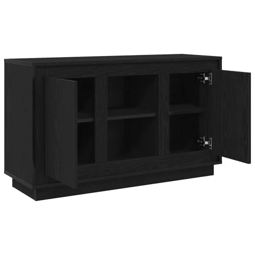 Oldalszekrény Musta tammi 102 x 35 x 60 cm Faanyag