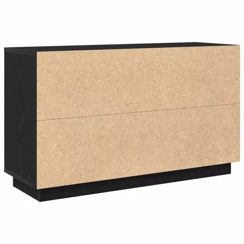 Oldalszekrény Musta tammi 102 x 35 x 60 cm Faanyag