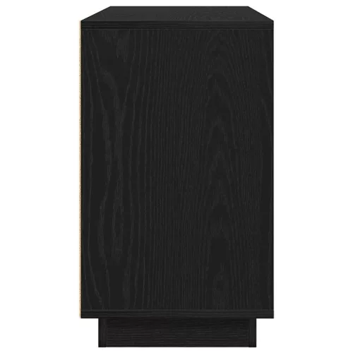 Oldalszekrény Musta tammi 102 x 35 x 60 cm Faanyag