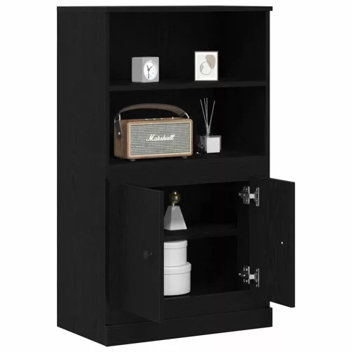 Büféasztal Fekete tölgy 60 x 35.5 x 103.5 cm Faanyag