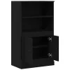 Büféasztal Fekete tölgy 60 x 35.5 x 103.5 cm Faanyag