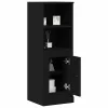 Highboard Fekete tölgy 36 x 35,5 x 103,5 cm Faanyag