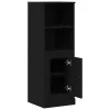 Highboard Fekete tölgy 36 x 35,5 x 103,5 cm Faanyag