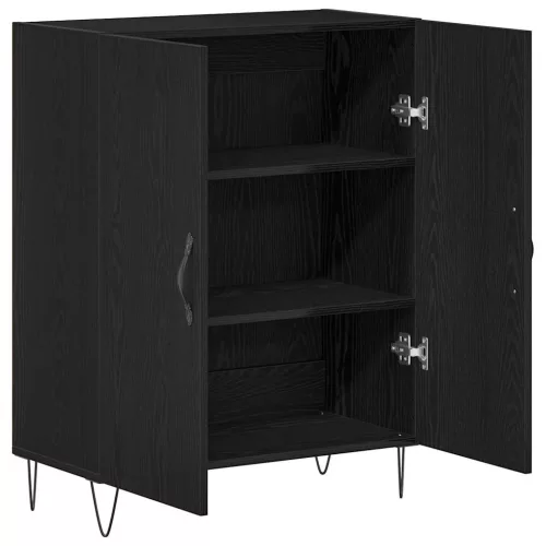 Oldalszekrény Musta tammi 69.5 x 34 x 90 cm Faanyag
