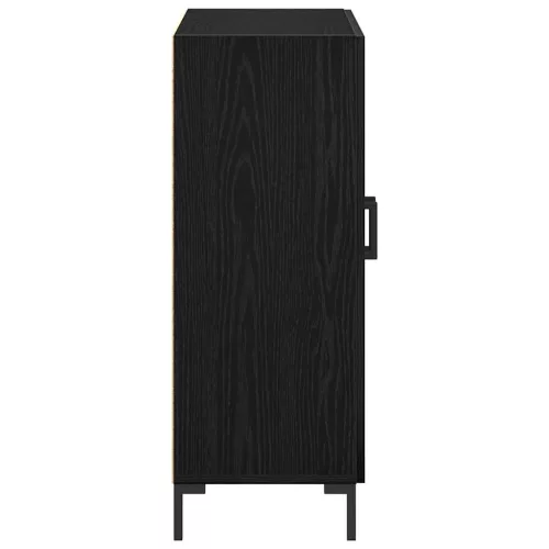 Oldalszekrény Fekete tölgy 69.5 x 34 x 90 cm Faanyag