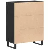 Büfé Musta tammi 69.5 x 34 x 90 cm Faanyag