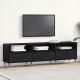 TV szekrény Musta tammi 150 x 30 x 44.5 cm Faanyag