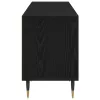 TV szekrény Musta tammi 150 x 30 x 44.5 cm Faanyag