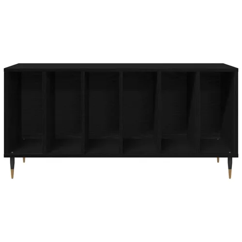 Hanglemez szekrény Musta tammi 100 x 38 x 48 cm Faanyag