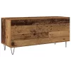 Hanglemez szekrény polcokkal Régi fa 100 x 38 x 48 cm Faanyag