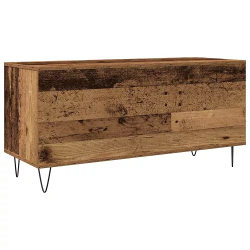 Hanglemez szekrény polcokkal Régi fa 100 x 38 x 48 cm Faanyag