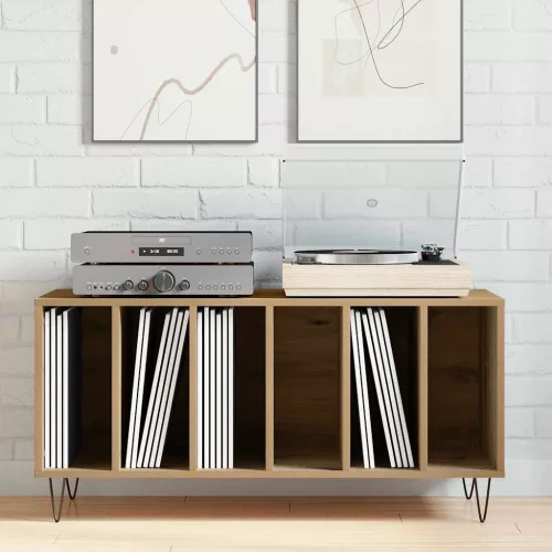 Hanglemez szekrény kézműves tölgy 100 x 38 x 48 cm Faanyag