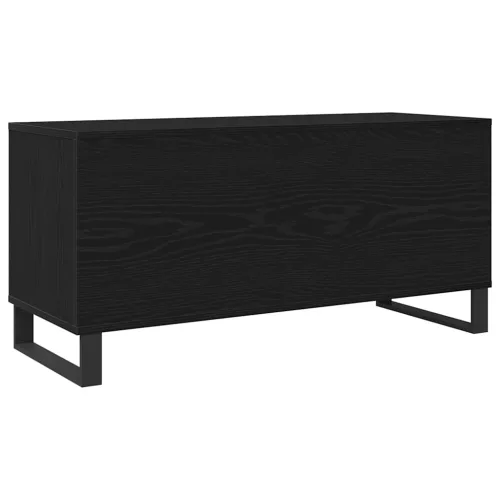Hanglemez szekrény Musta tammi 100 x 38 x 48 cm Faanyag