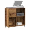 Hanglemez szekrény polcokkal Régi fa 85 x 38 x 89 cm Faanyag