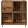 Hanglemez szekrény polcokkal Régi fa 85 x 38 x 89 cm Faanyag