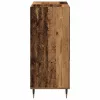 Hanglemez szekrény polcokkal Régi fa 85 x 38 x 89 cm Faanyag