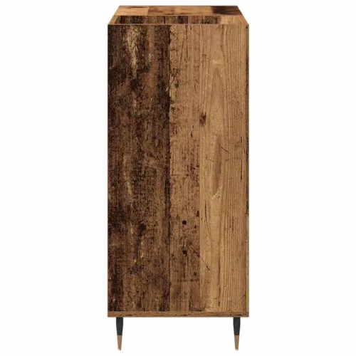 Hanglemez szekrény polcokkal Régi fa 85 x 38 x 89 cm Faanyag