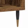Hanglemez szekrény polcokkal Régi fa 85 x 38 x 89 cm Faanyag