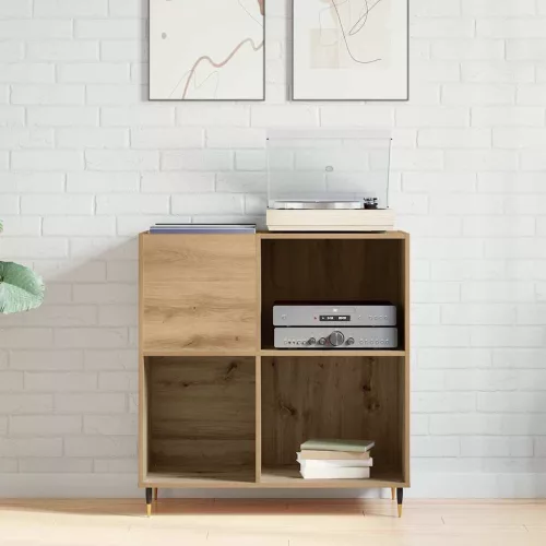 Hanglemez szekrény kézműves tölgy 85 x 38 x 89 cm Faanyag