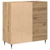 Hanglemez szekrény kézműves tölgy 85 x 38 x 89 cm Faanyag