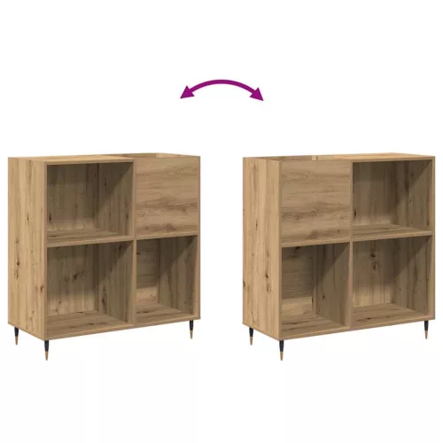 Hanglemez szekrény kézműves tölgy 85 x 38 x 89 cm Faanyag