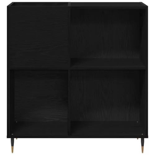Hanglemez szekrény Musta tammi 85 x 38 x 89 cm Faanyag