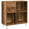 Hanglemez szekrény polcokkal Régi fa 85 x 38 x 89 cm Faanyag