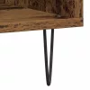 Hanglemez szekrény polcokkal Régi fa 85 x 38 x 89 cm Faanyag
