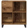 Hanglemez szekrény polcokkal Régi fa 85 x 38 x 89 cm Faanyag