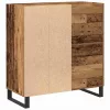 Hanglemez szekrény polcokkal Régi fa 85 x 38 x 89 cm Faanyag