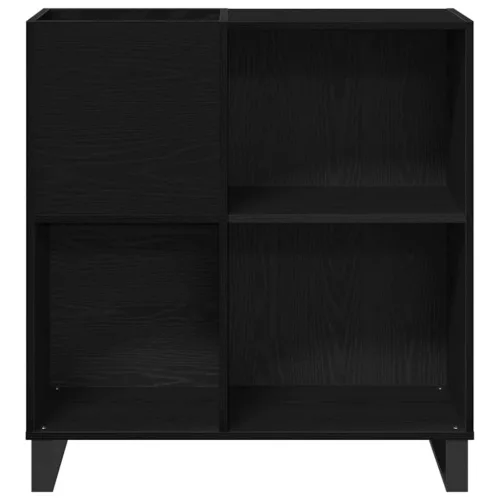 Hanglemez szekrény Musta tammi 85 x 38 x 89 cm Faanyag