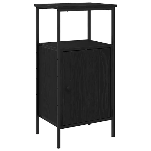 Éjjeliszekrény Musta tammi 41 x 31 x 80 cm Faanyag