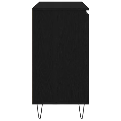 Széf fiókkal Musta tammi 101.5 x 35 x 70 cm Faanyag