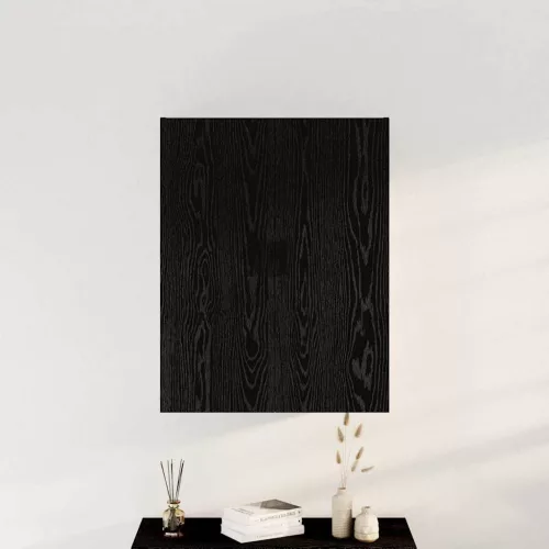 Fali szekrény Musta tammi 69.5 x 34 x 90 cm Faanyag
