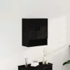 Fali Szekrény Musta tammi 60 x 31 x 70 cm Faanyag
