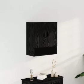 Fali Szekrény Musta tammi 60 x 31 x 70 cm Faanyag