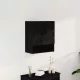 Fali Szekrény Musta tammi 60 x 31 x 70 cm Faanyag