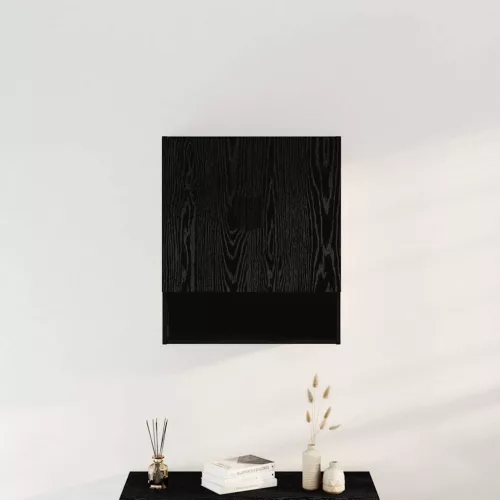 Fali Szekrény Musta tammi 60 x 31 x 70 cm Faanyag