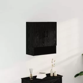 Fali Szekrény Musta tammi 60 x 31 x 70 cm Faanyag