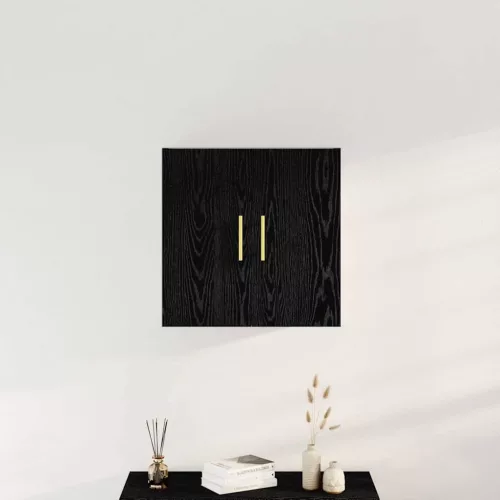 Fali Szekrény Musta tammi 60 x 31 x 70 cm Faanyag