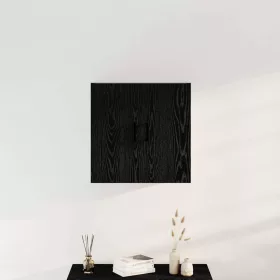 Fali Szekrény Musta tammi 60 x 31 x 60 cm Faanyag