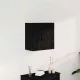 Fali Szekrény Musta tammi 60 x 31 x 60 cm Faanyag