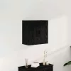 Fali Szekrény Musta tammi 60 x 31 x 60 cm Faanyag